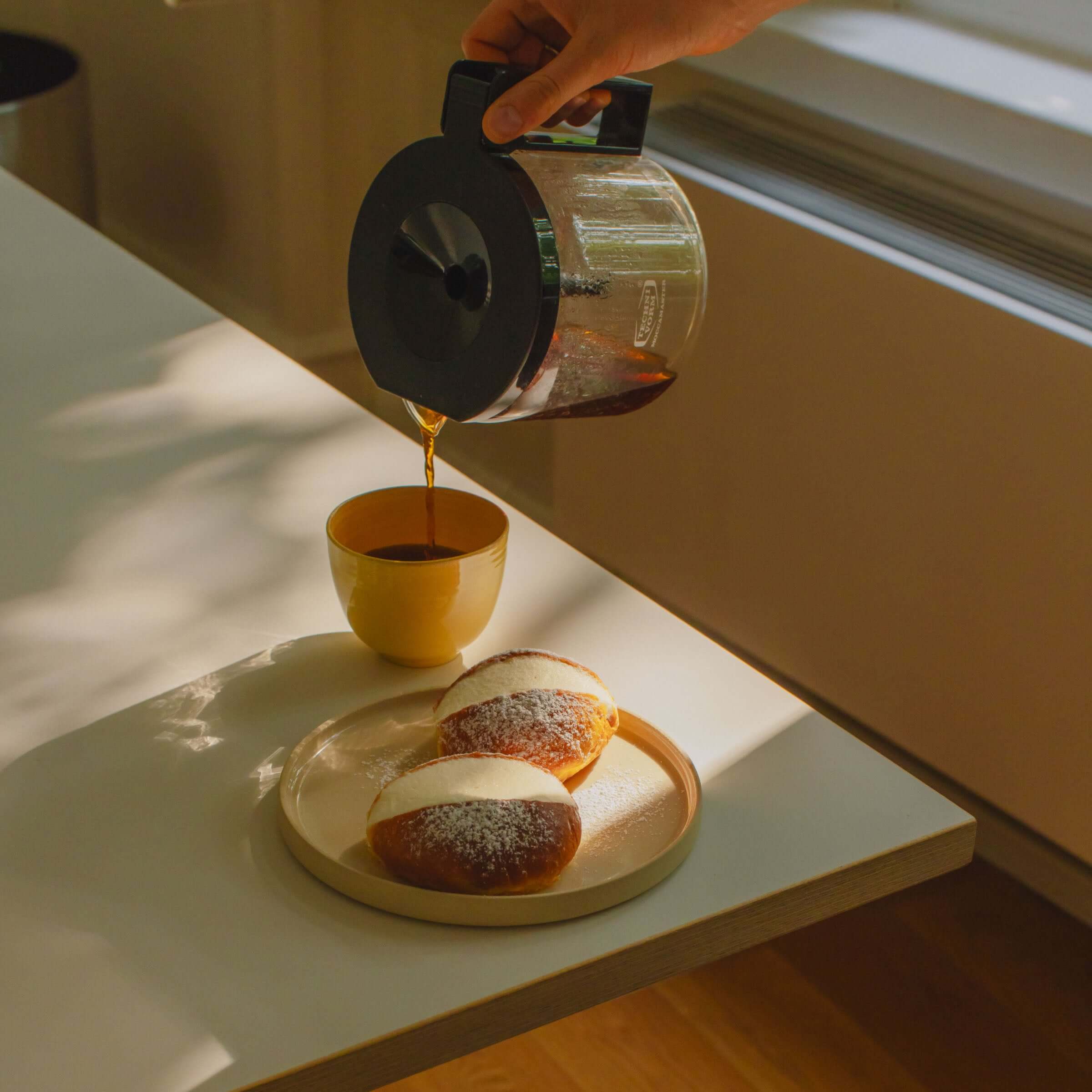 Kaffeebecher - Yun Gelb