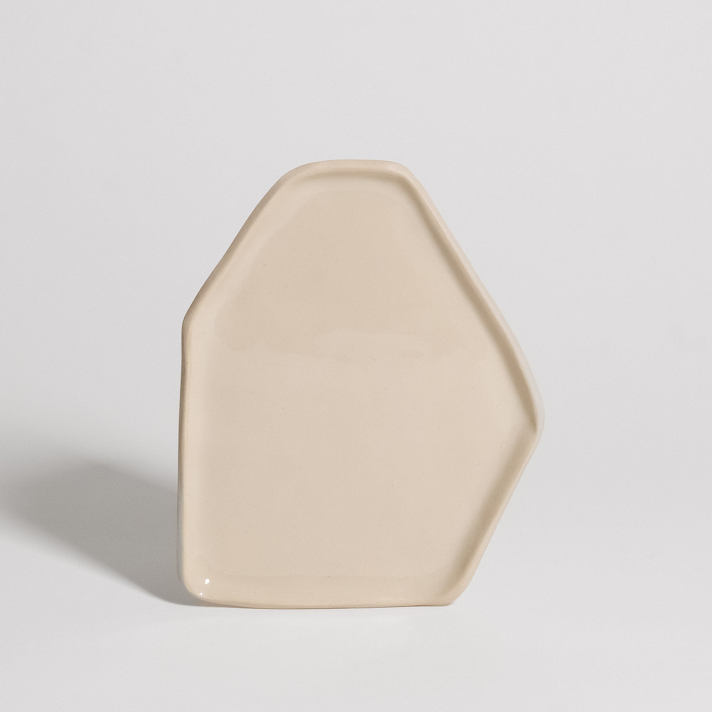 手工制作托盘 - 奶油色