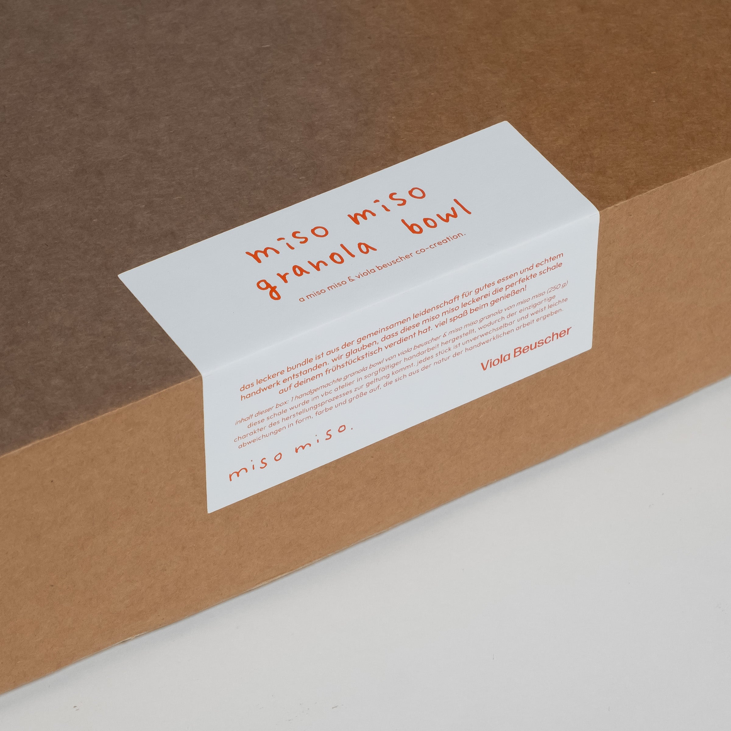 格兰诺拉麦片碗包 - Viola Beuscher x miso miso