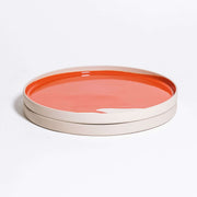 Hauptgangteller Splash Red – 2er Set