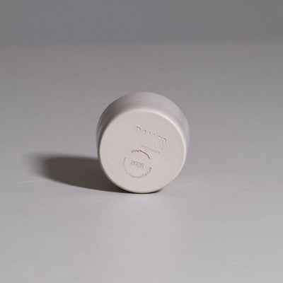 Coffee Cup – Creme aus handgemachter Keramik mit sanfter cremefarbener Glasuroberfläche.