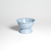 Gelatoschale – Wellenrand Eisblau – B-Ware