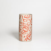 Vase - Steffi Bauer Rot