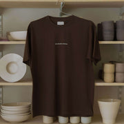 T-Shirt - 'Viola Beuscher Team' Schokolade