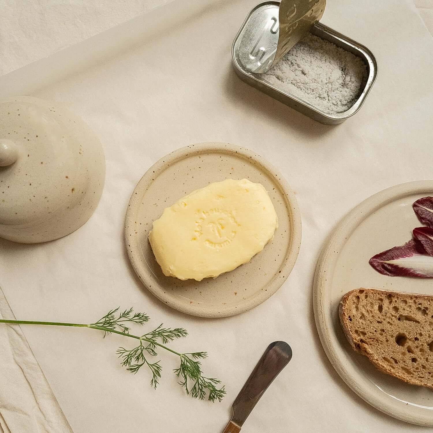 Butter Dish viola beuscher ceramics