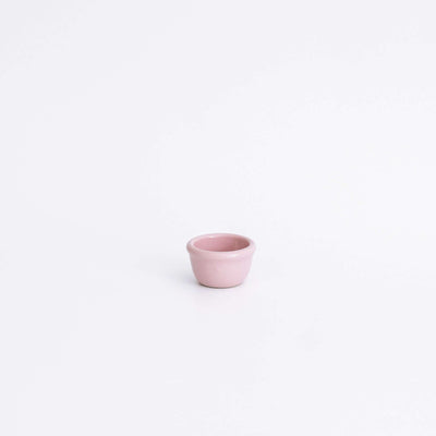 Handmade Stoneware Egg Cup – Egg Cup Pink, handgemachte Keramik, rosa, minimalistisch, kompakt für Frühstückstisch