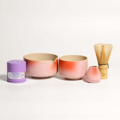 Matcha Set - Farbverlauf - Limitierte Auflage Uji Matcha