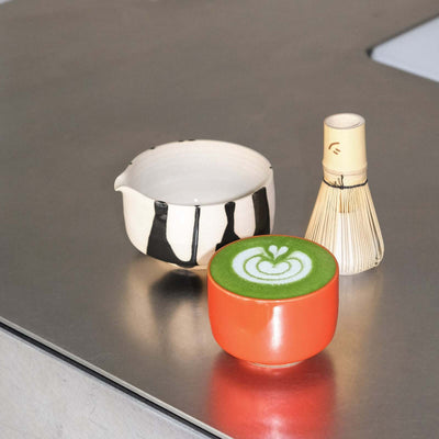 Mix & Match - Matcha Bundle featuring a matcha bowl, whisk, and vibrant matcha cup.