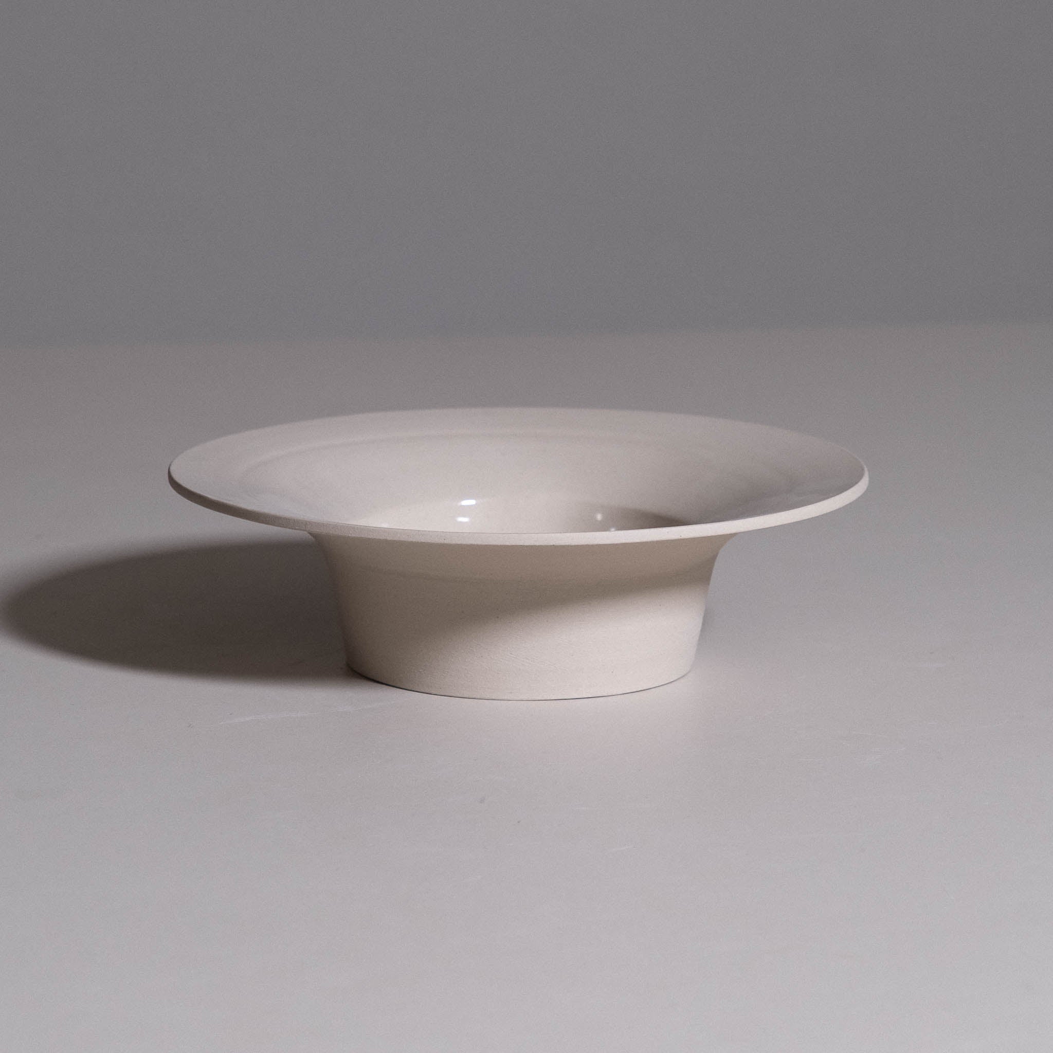 Pasta Bowl – Creme made from handmade ceramic with a soft creme glaze.