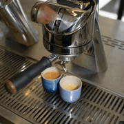 2er Set - Espressobecher - Blauer Verlauf