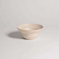 Set of 4 Neo Bowls in white matte; crafted from stoneware clay with food-safe glazes and a unique matte finish.
