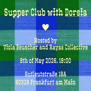 Supper Club mit Dorsia & Rayas - 3-Gang Menü