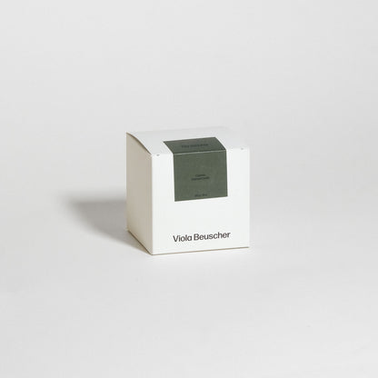 Scented Candle – Cypress – Breeze in eco-friendly packaging by Viola Beuscher.