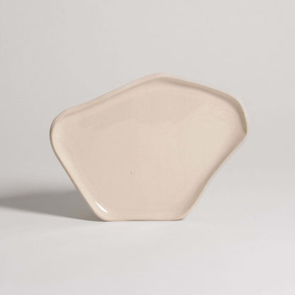 Handgefertigtes Tablett - Creme