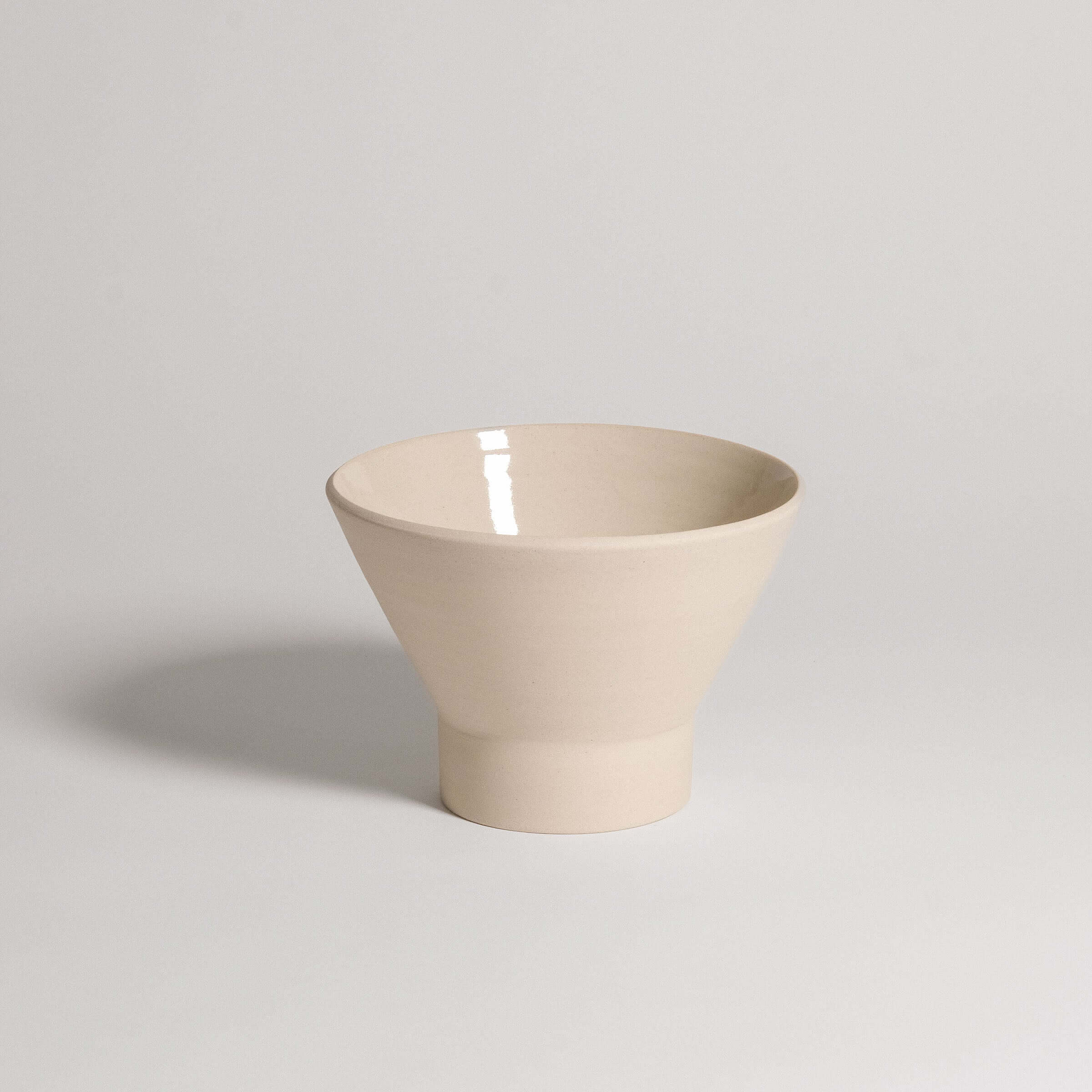 Wazon Ikebana - kremowy